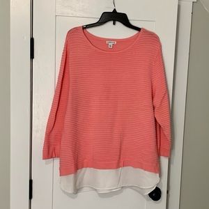 Croft and Barrow Sweater*Trending Bubble Gum Pink